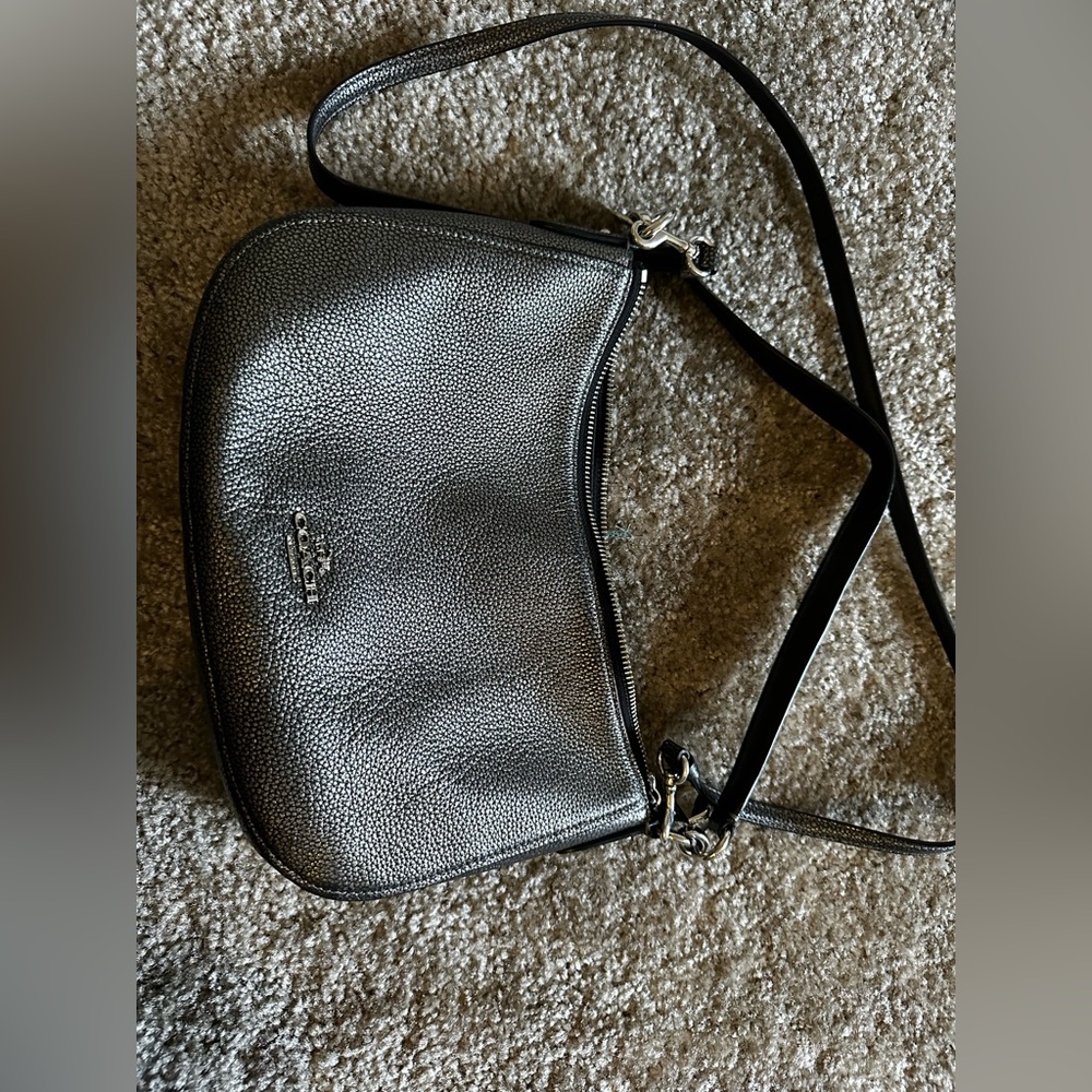 Black Coach shoulder bag